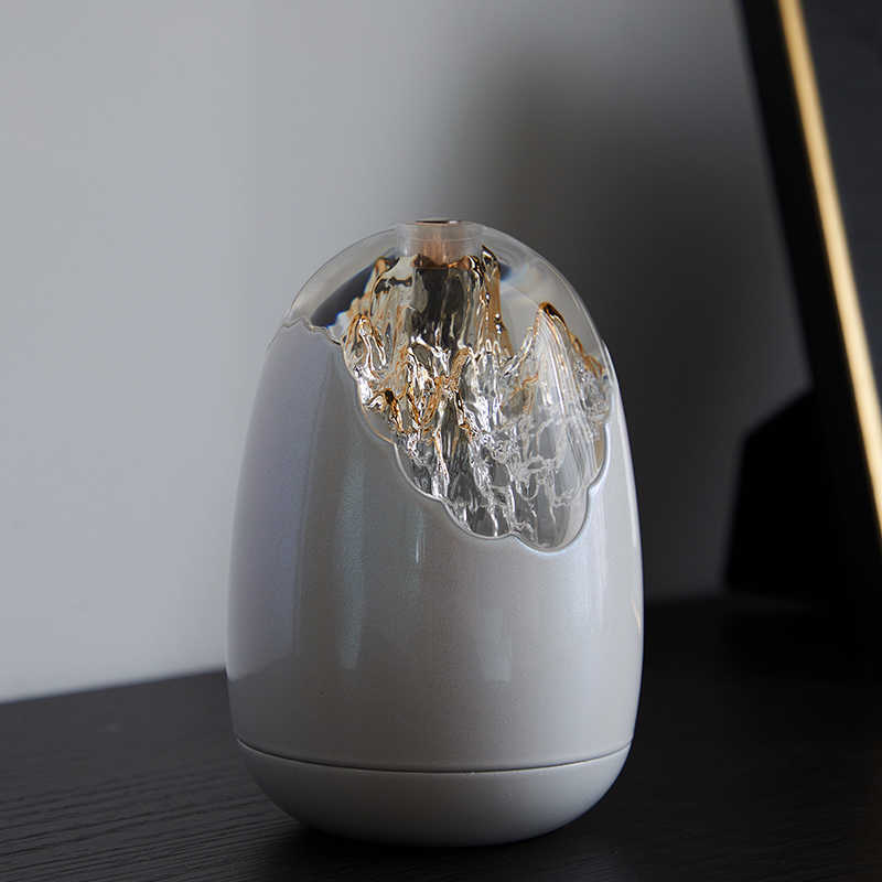 Egg-shaped Crystal Texture Cute Atmosphere Table Lamp
